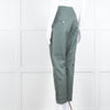 Isabel Marant Etoile Green Cotton Trousers