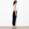 NRBY Blue Velvet Cuffed Joggers