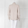 S Max Mara Light Grey Cable Cashmere Blend Sweater