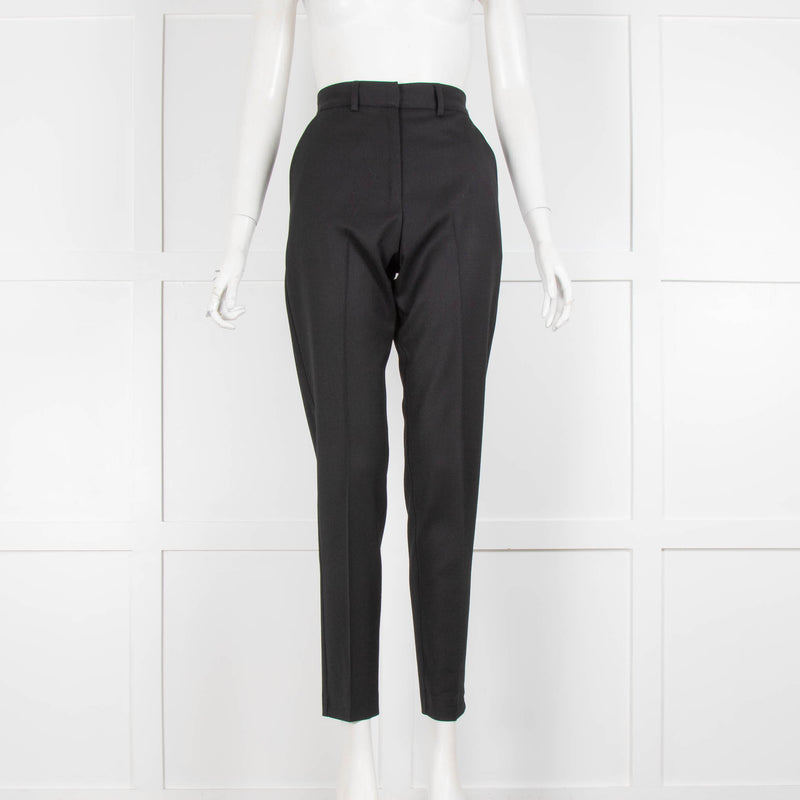 Lee Mathews Black Tailored Trousers
