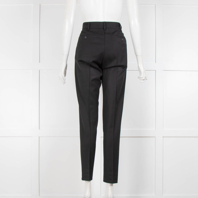 Lee Mathews Black Tailored Trousers