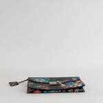 Prada Saffiano Vine Mottif Clutch Bag