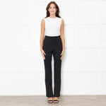 Good American Black Leggings With Inside Ankle Zip