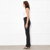 Good American Black Leggings With Inside Ankle Zip