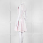 Antonino Valenti Pale Pink Knitted Fit and Flare Dress