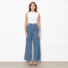 Frame Blue Wide Leg Le Baggy Palazzo Jeans