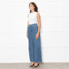 Frame Blue Wide Leg Le Baggy Palazzo Jeans