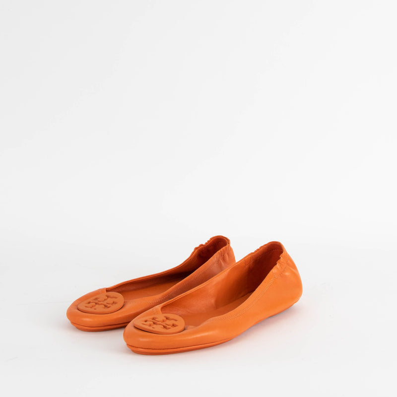 Tory Burch Orange Ballet Shoes