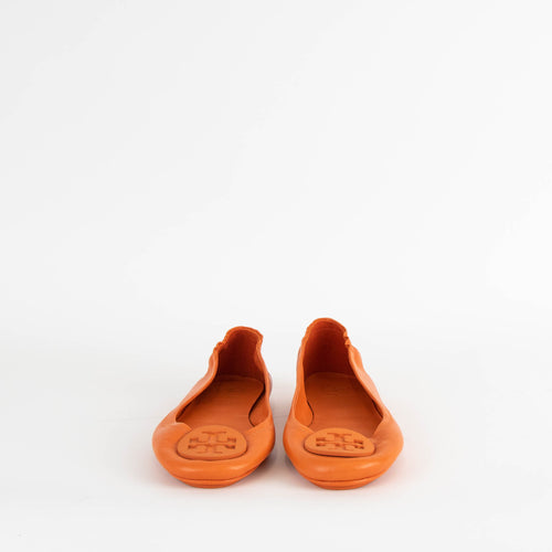 Tory Burch Orange Ballet Shoes