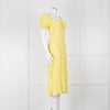 Faithfull The Brand Evelyn La Fica Yellow Floral Print Dress
