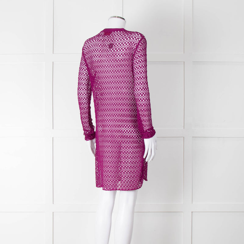 Missoni Purple Long Cardigan