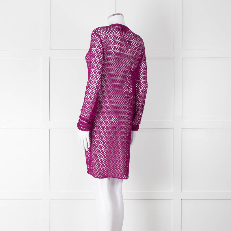 Missoni Purple Long Cardigan
