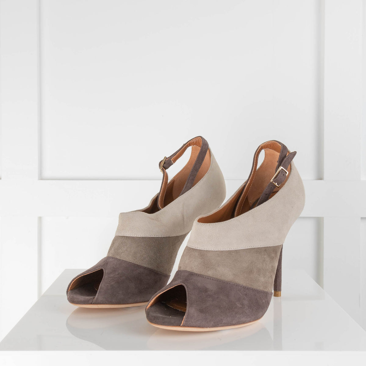 Malone Souliers Gradient Suede Booties