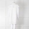Adiva White Cotton Broderie Anglaise Tunic Dress