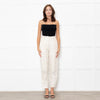 Remain By Birger Christensen Cream Twill Trousers