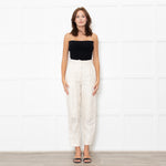 Remain By Birger Christensen Cream Twill Trousers