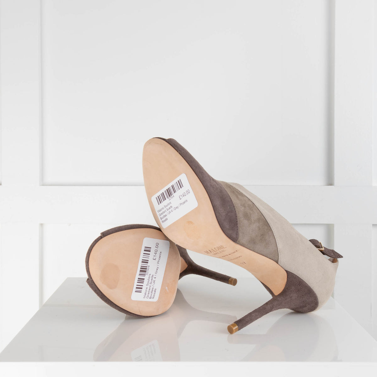 Malone Souliers Gradient Suede Booties