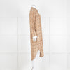 Anine Bing Brown Snake Print Shirt Dress