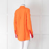 Serena Bute Orange Red Trim Shirt