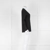 Escada Sport Black Press Stud Button Cardigan