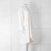 Les Vacances d'Irina Cream Linen Tunic Dress