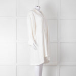 Les Vacances d'Irina Cream Linen Tunic Dress