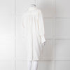 Les Vacances d'Irina Cream Linen Tunic Dress