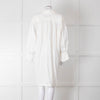 Les Vacances d'Irina Cream Linen Tunic Dress