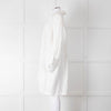 Les Vacances d'Irina Cream Linen Tunic Dress