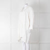 Les Vacances d'Irina Cream Linen Tunic Dress