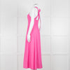 Me + Em Pink Cross Front Linen Dress