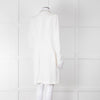 Brunello Cucinelli Cream Light Grey Trim Light Coat