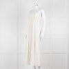 Joie Smocked Cheesecloth Midi Dress with Tie Straps