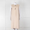 Carolina Herrera Cream Sleeveless Coat