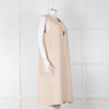 Carolina Herrera Cream Sleeveless Coat