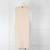 Carolina Herrera Cream Sleeveless Coat