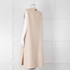 Carolina Herrera Cream Sleeveless Coat