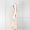 Carolina Herrera Cream Sleeveless Coat