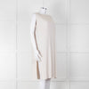 Max Mara Leisure Cream Pleated Sleeveless Tunic