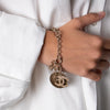 Chanel Champagne Gold CC No.5 Bracelet