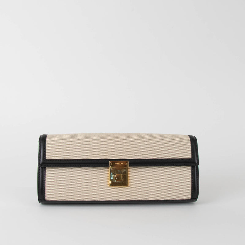 Demellier Paris Canvas Clutch