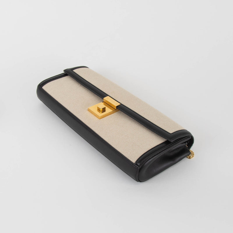 Demellier Paris Canvas Clutch