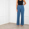 DL 1961 Mid Laser Wide Leg in Blue