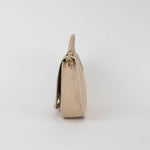 DeMellier Midi Venice Lizard Effect Ivory Bag