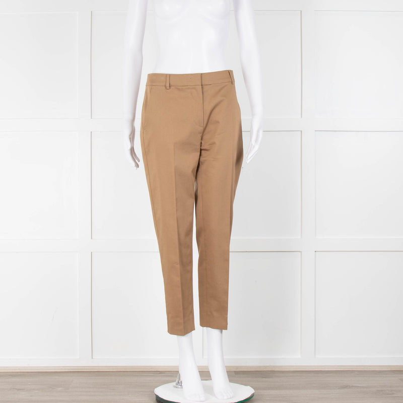 Max Mara Beige Cotton Chinos