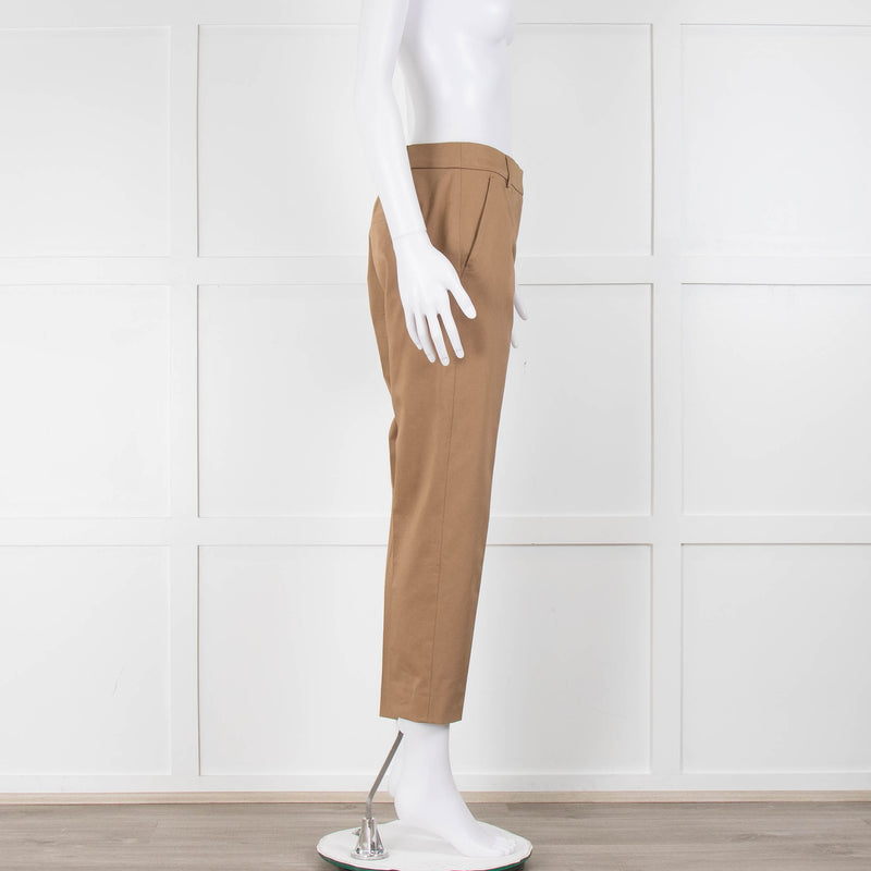 Max Mara Beige Cotton Chinos