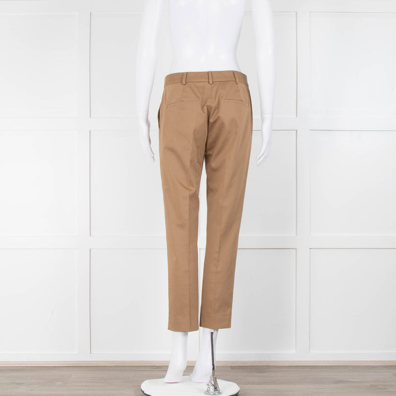 Max Mara Beige Cotton Chinos