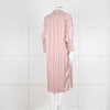 Anine Bing Red, White and Black Stripe Shirt Dress