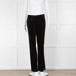Strenesse Black Velvet Trousers