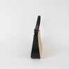 DeMellier Tokyo Shearling Beige/Black Shoulder Bag